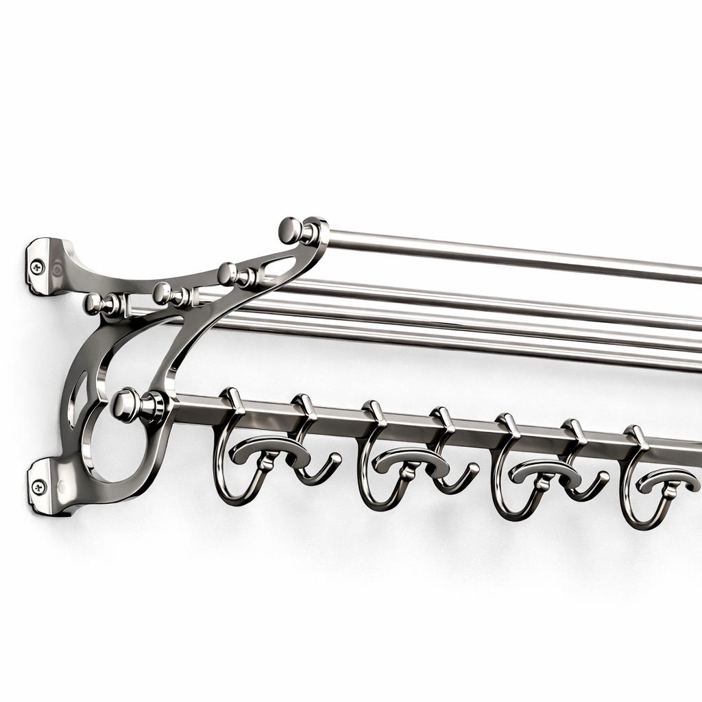 Eichholtz Hudson S Wall Coat Rack Antique Brass