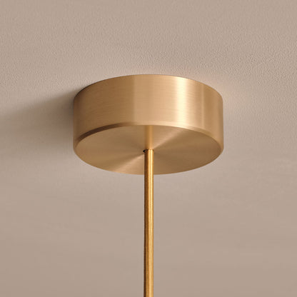 Atelier001 Cosmic Sol Pendant Light Satin Brass
