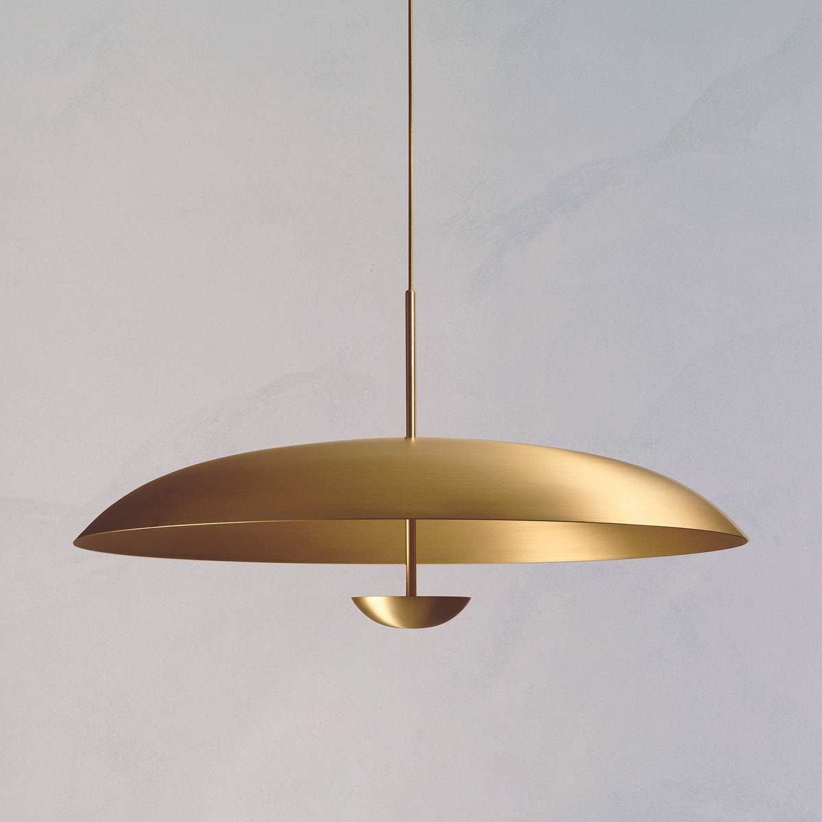 Atelier001 Cosmic Sol Pendant Light Satin Brass