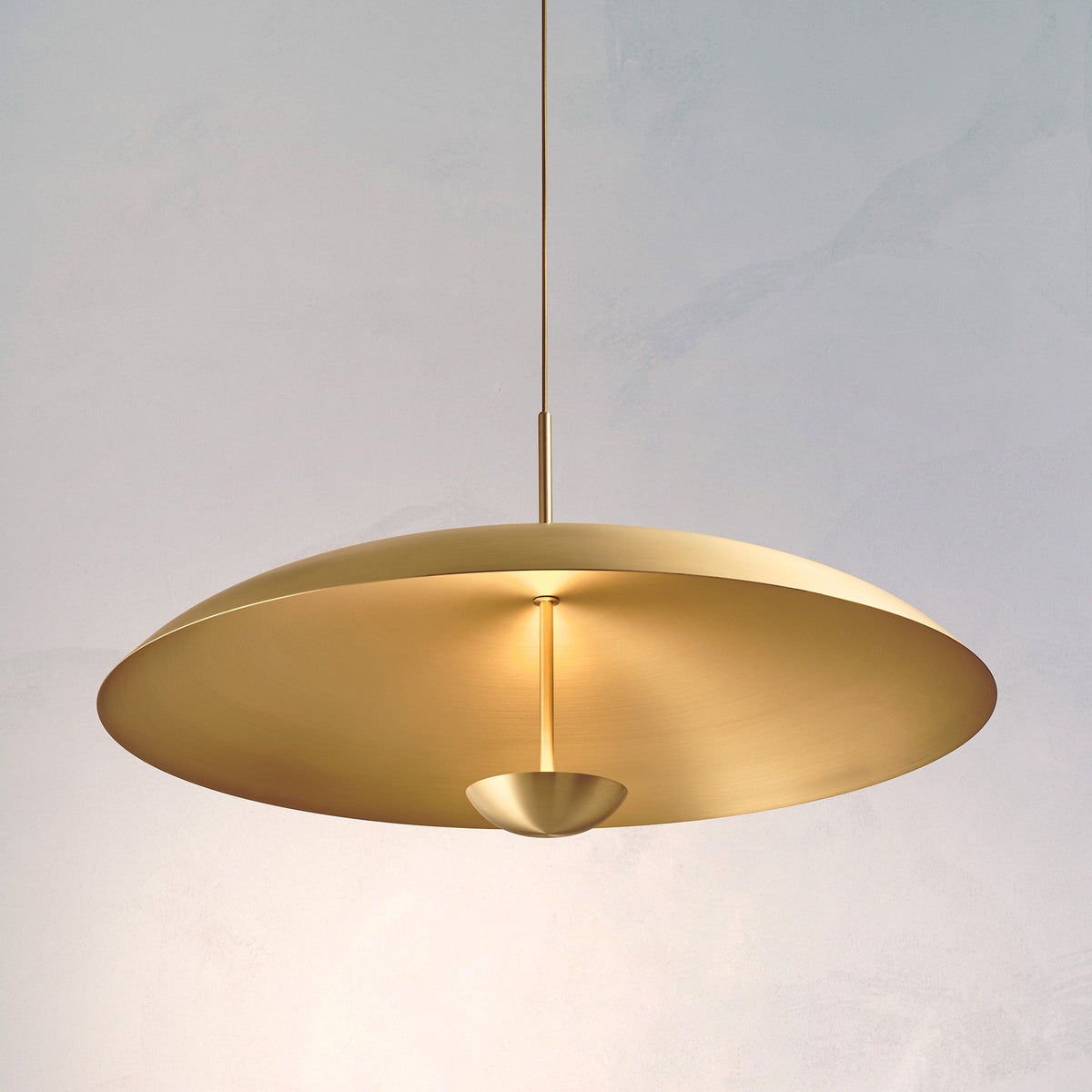 Atelier001 Cosmic Sol Pendant Light Satin Brass