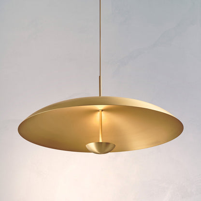 Atelier001 Cosmic Sol Pendant Light Satin Brass