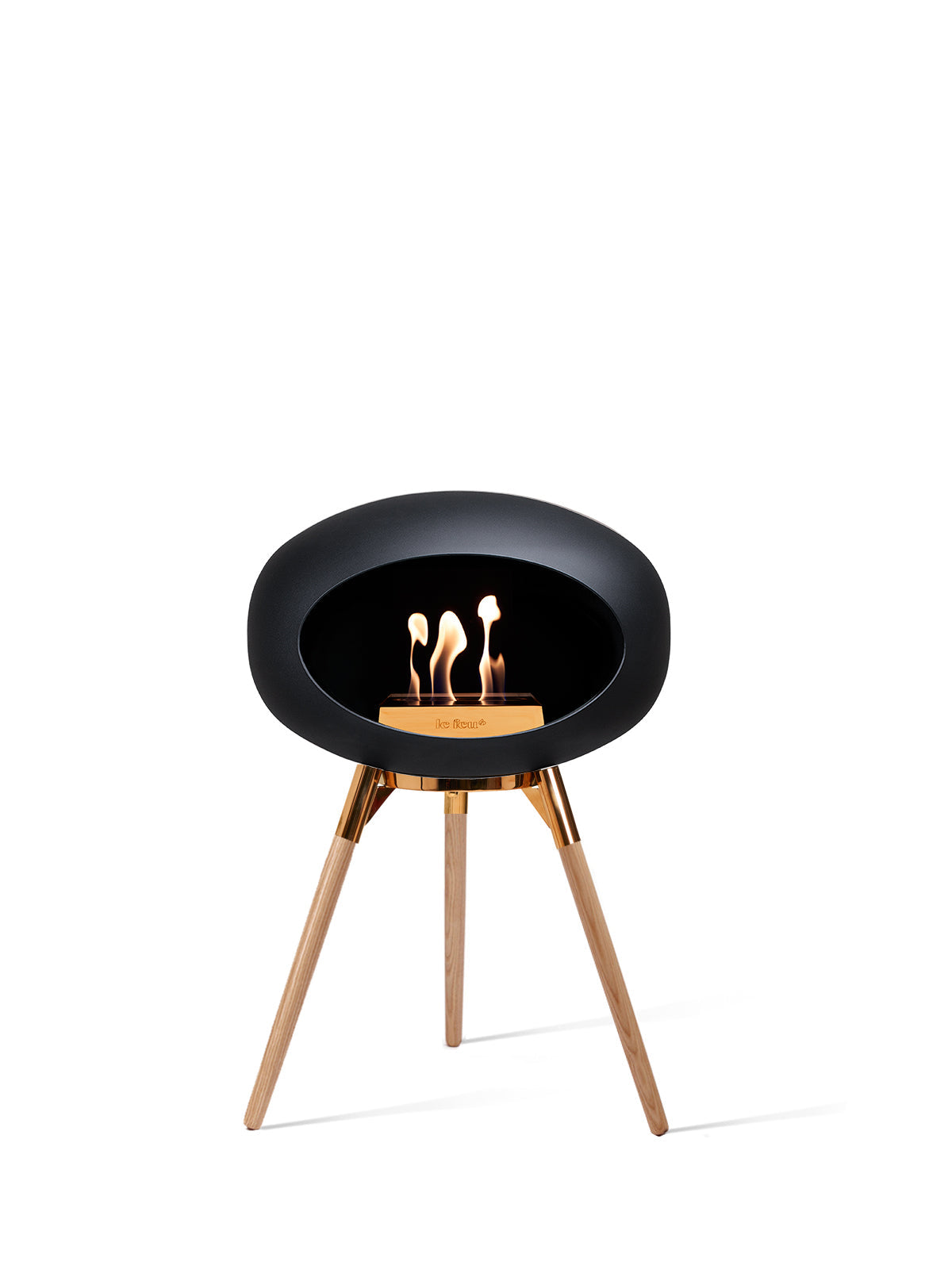 Le Feu Dome Ground Wood Bioethanol Fireplace