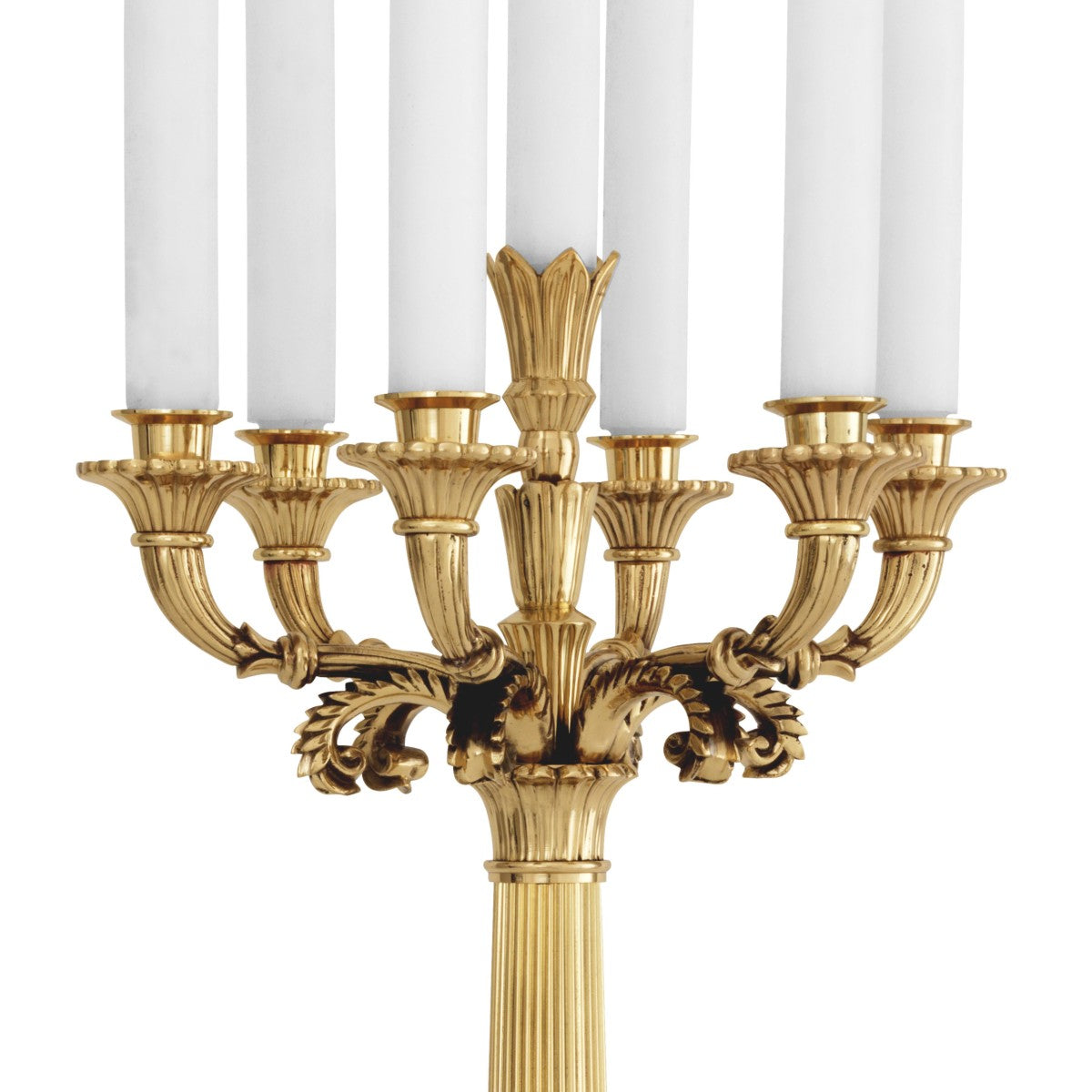 Casa Padrino Jefferson Candelabra Polished Brass