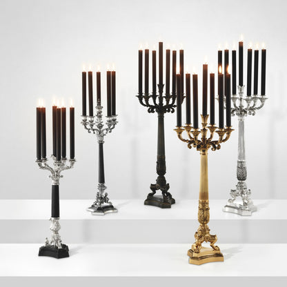 Casa Padrino Jefferson Candelabra Polished Brass