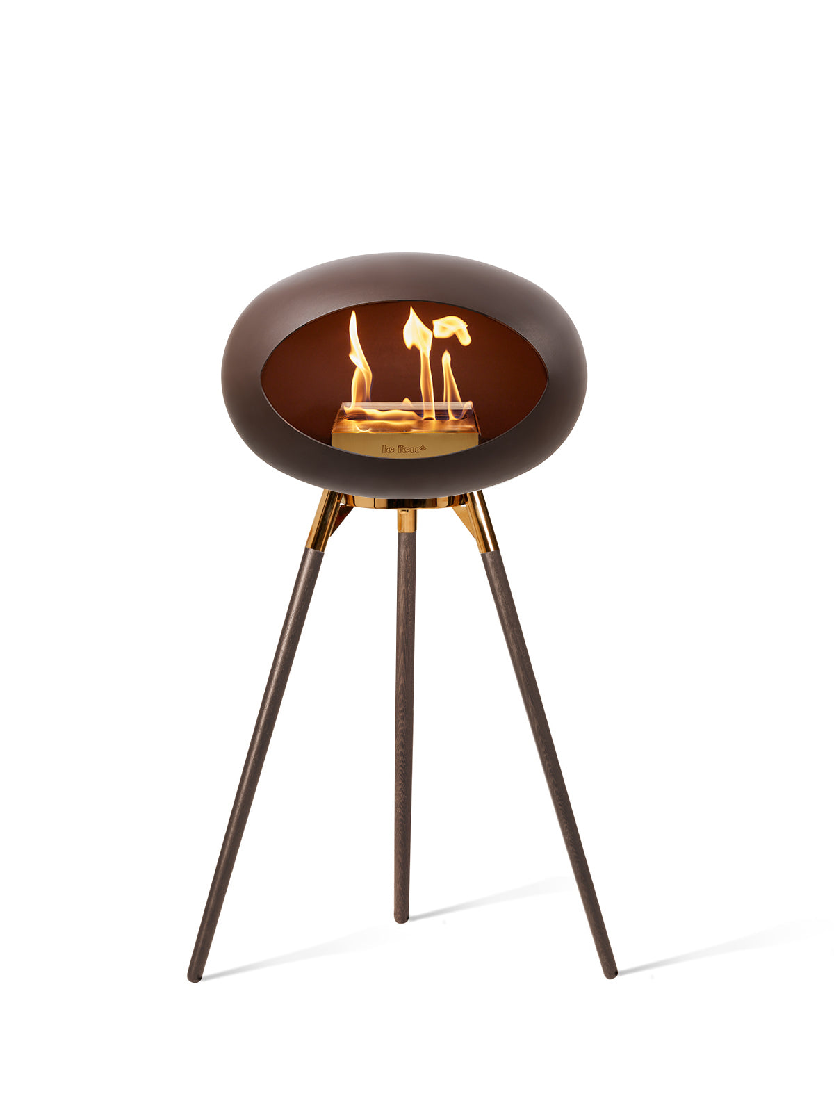 Le Feu Dome Ground Wood Bioethanol Fireplace