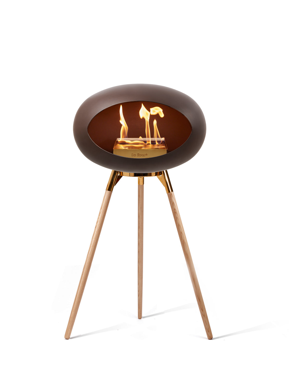 Le Feu Dome Ground Wood Bioethanol Fireplace
