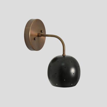 Adjustable Swing Arm Sconce - Cream Hourglass Shade