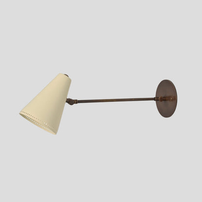 Cone Wall Lamp - Long Arm Adjustable Sconce