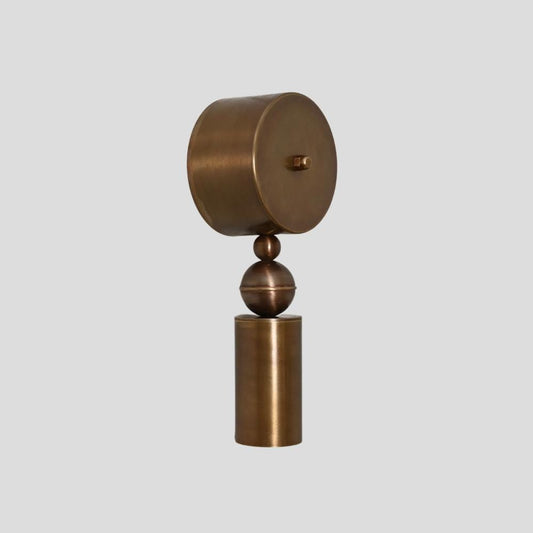Brass Wall Sconce - 1950s Pendant Wall Lamp
