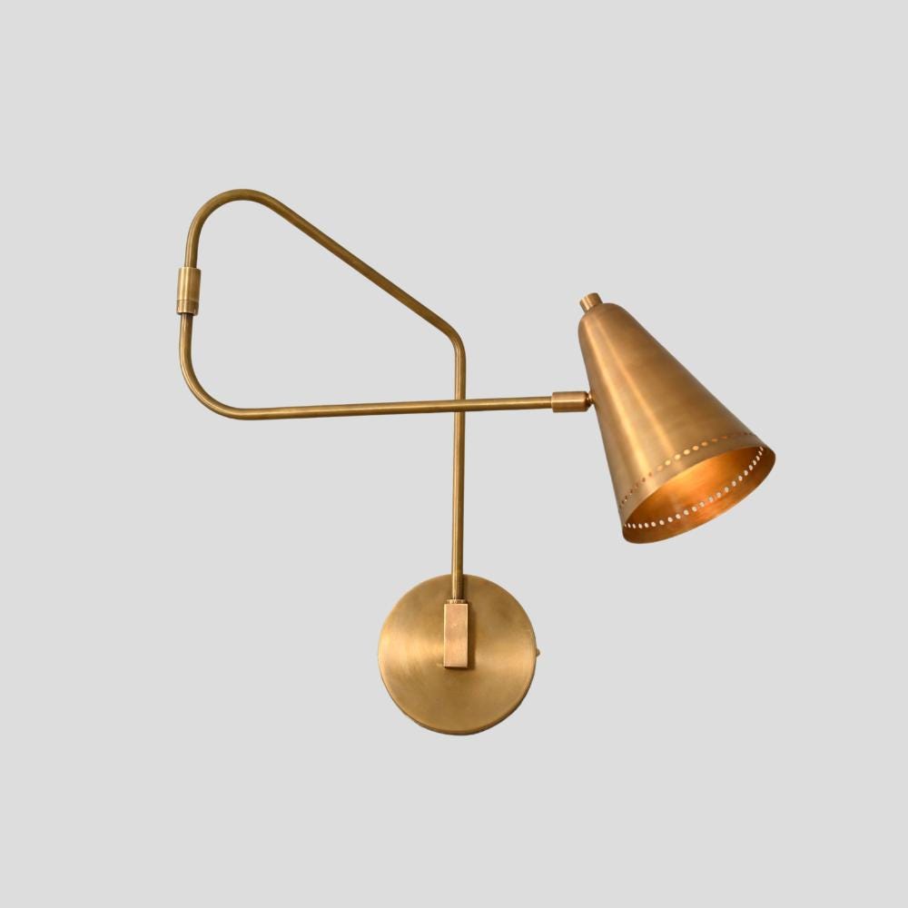 Swing Arm Sconce Light Wall Lamp - Mid Century Wall Sconce