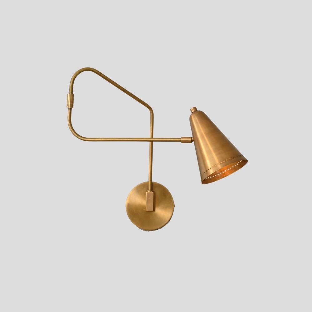 Swing Arm Sconce Light Wall Lamp - Mid Century Wall Sconce