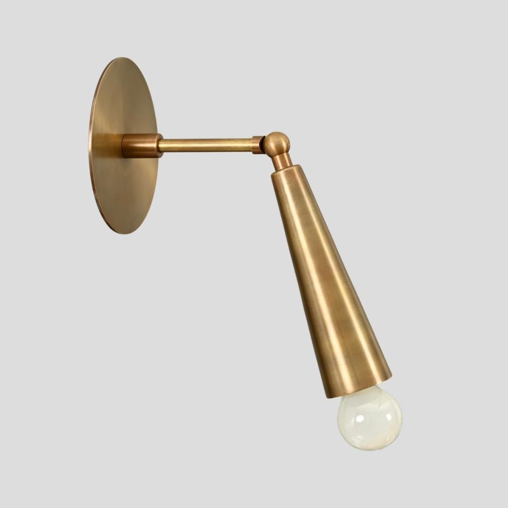 Wall Lamp One Light Articulated Sconce - Mid-Century Modern