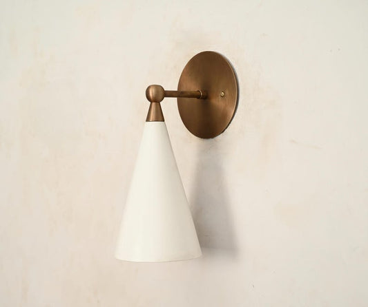 Wall Articulated Mid Century Modern Solid Antique Brass Sputnik Stilnovo light Fixture
