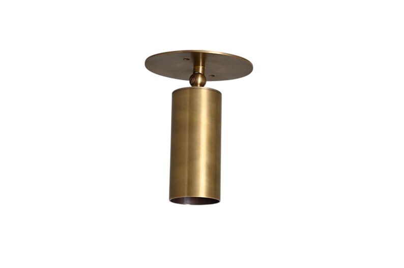 Handmade Brass Wall Light: Mid Century Modern Sputnik Fixture