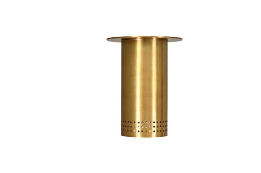 Handmade Brass Perforated Ceiling Light - Mid Century Sputnik Fixture