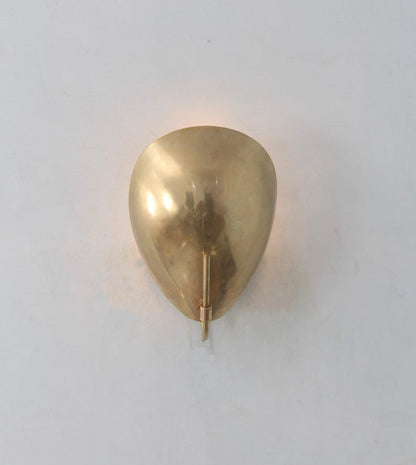Handmade Brass Wall Sconce: Mid Century Modern Sputnik Light