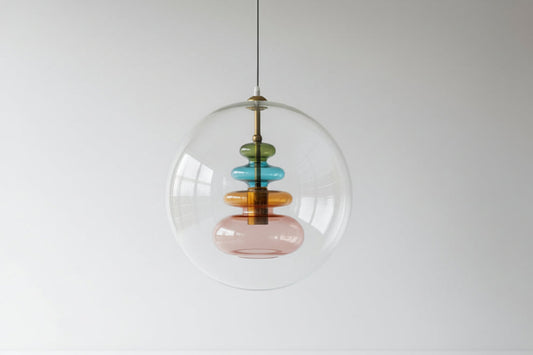 Prism Glow light pendant: Custom colors