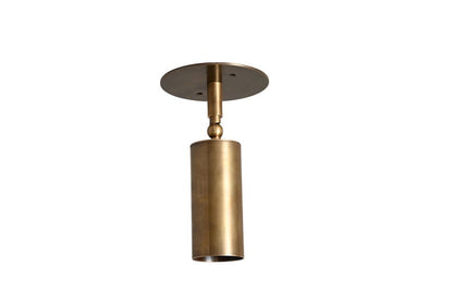 Sputnik Mid Century Brass 1 Light Spot Retro Ceiling Light Fixture Vintage Style
