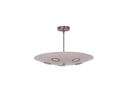 Brass Sputnik Chandelier: Mid Century Modern Flushmount Ceiling Light