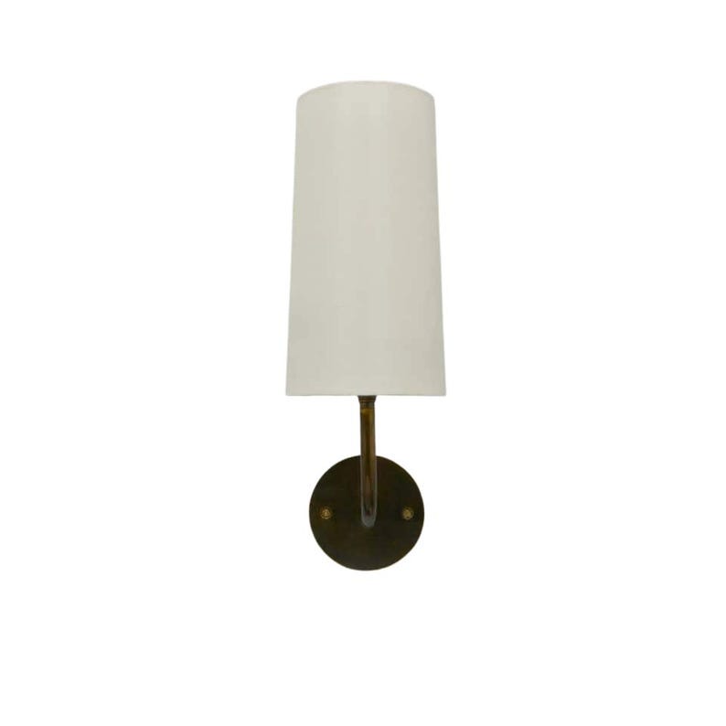 Linen Wall Century Modern Raw Brass Sputnik chandelier light Fixture