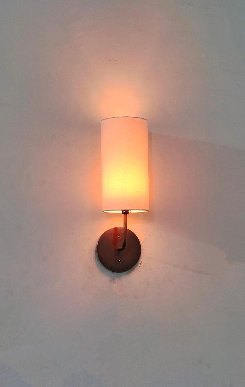 Linen Wall Century Modern Raw Brass Sputnik chandelier light Fixture
