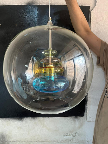 Prism Glow light pendant: Custom colors