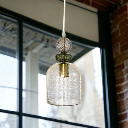 Fish skin Glass Pendant Light