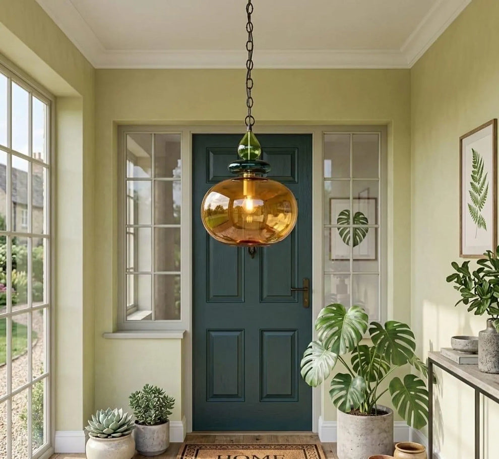 Modern Boho Multicolored Ceiling Lamp for Living Room