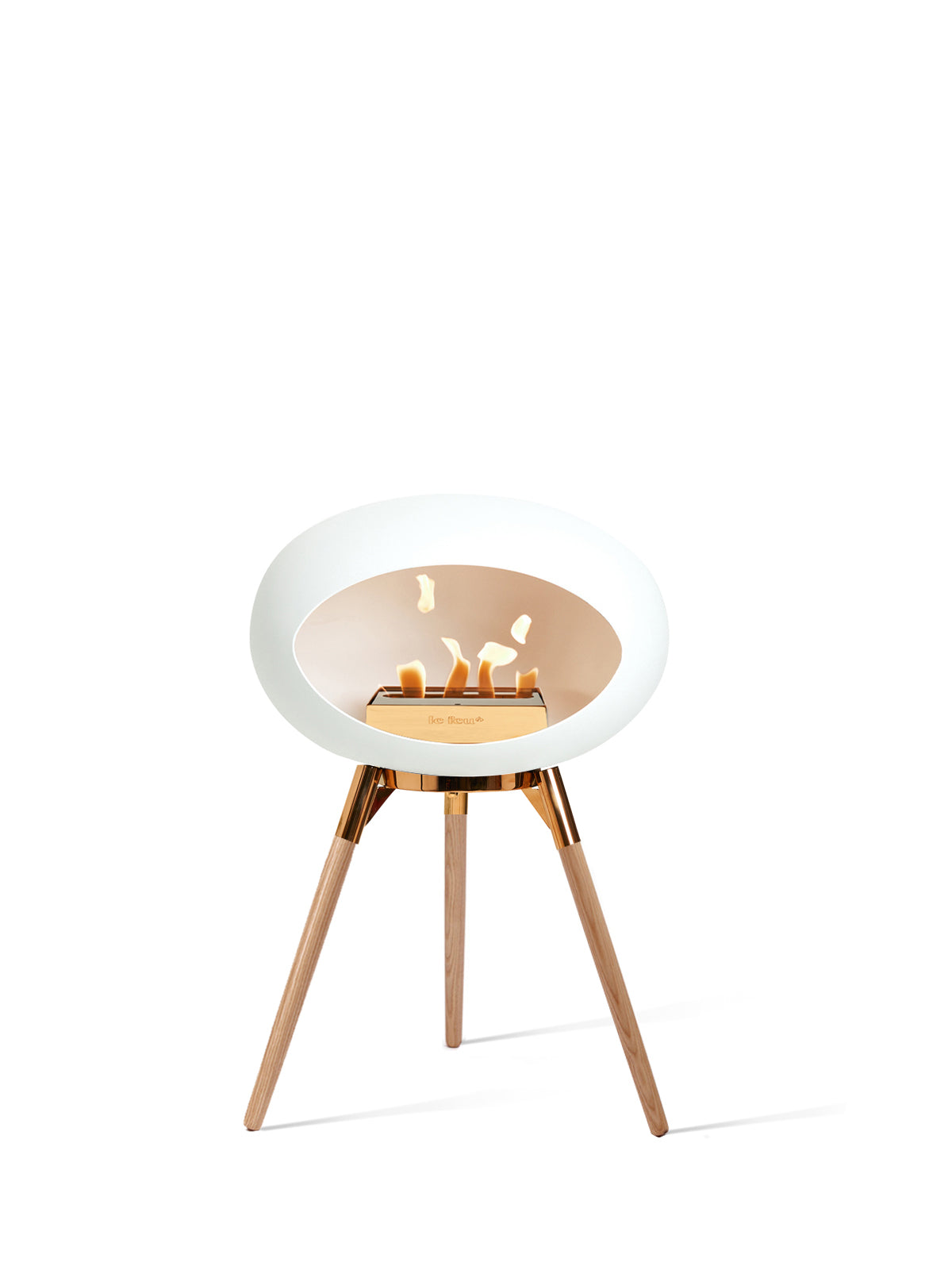 Le Feu Dome Ground Wood Bioethanol Fireplace