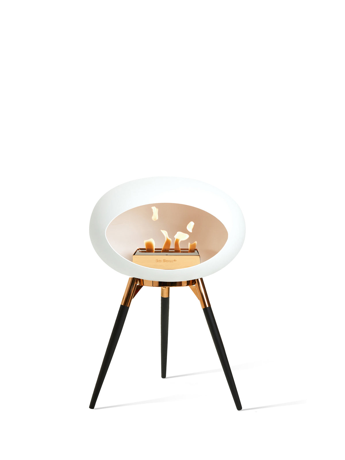 Le Feu Dome Ground Wood Bioethanol Fireplace
