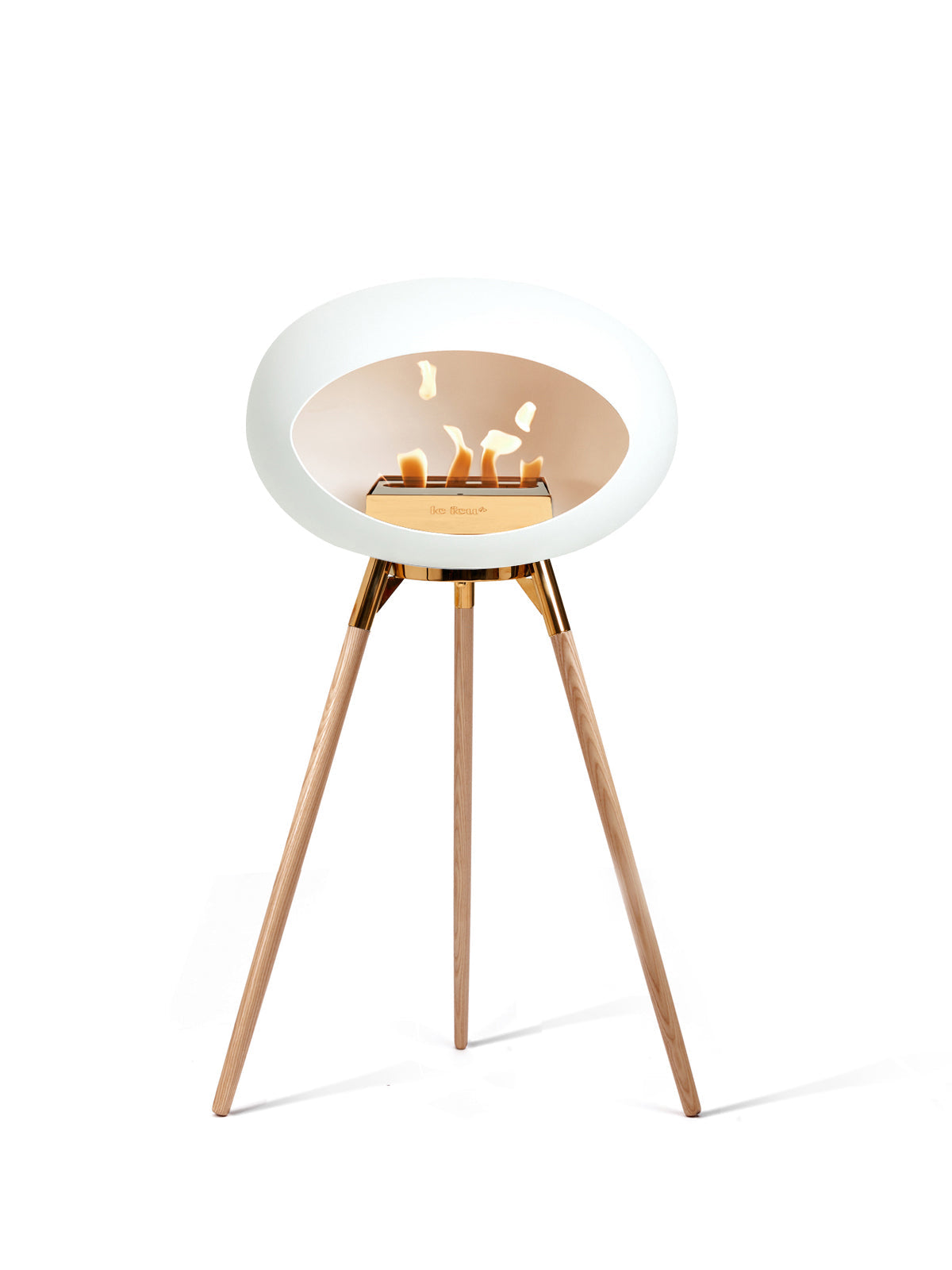 Le Feu Dome Ground Wood Bioethanol Fireplace