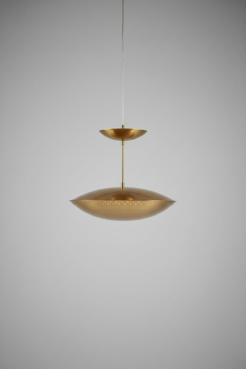 Sputniklights Sputnik Chandelier Raw Brass