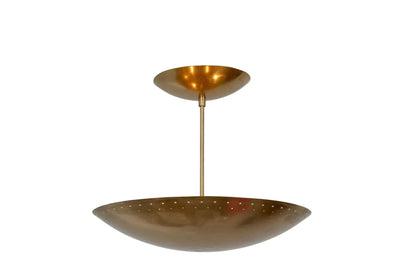 Sputniklights Sputnik Chandelier Raw Brass