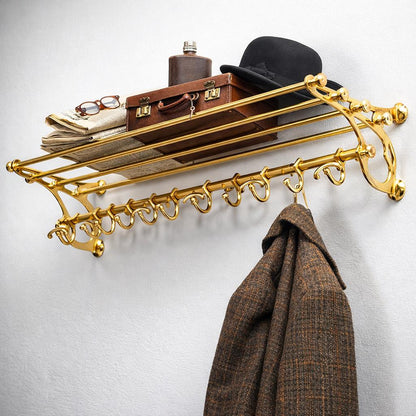 Wall Mounted Pot Rail Kitchen Rack Organizer