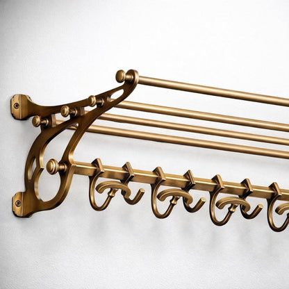 Wall Mounted Pot Rail Kitchen Rack Organizer