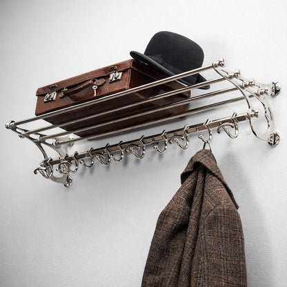 Wall Mounted Pot Rail Kitchen Rack Organizer